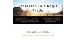 Desktop Screenshot of professorluizregisprado.com
